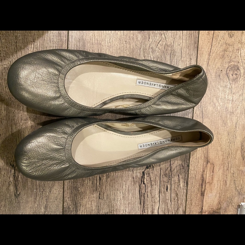 Vera wang lavender flats